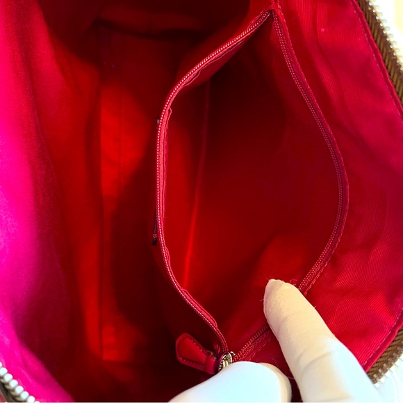 🌸Authentic Coach Prairie Satchel In Signature Canvas🌸 reposh💞 - Picture 5 of 11